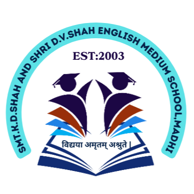SMT. K. D. SHAH AND SHRI D. V. SHAH ENGLISH MEDIUM SCHOOL, MADHI Logo